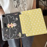 波点小玉适用苹果ipad11保护壳10.2笔槽MINI7防摔9.7平板壳air876