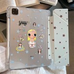 波点小玉适用苹果ipad11保护壳10.2笔槽MINI7防摔9.7平板壳air876
