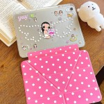 波点小玉适用苹果ipad11保护壳10.2笔槽MINI7防摔9.7平板壳air876