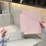 适用于iPad Air 11英寸平板保护壳pro13寸透明亚克力Y折保护套