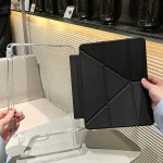 适用于iPad Air 11英寸平板保护壳pro13寸透明亚克力Y折保护套