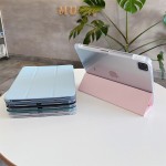 适ipad10代保护壳air6保护套pro11平板三折2025透明全包TPU软笔槽