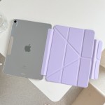 适用2026ipad11代保护套air8隐形笔槽Y折亚克力磨砂mini7平板壳