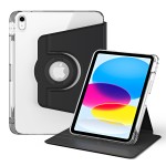 适用iPad Air5亚克力保护套10.2笔槽Pro11可拆卸旋转透明平板硬壳