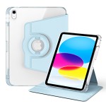 适用iPad Air5亚克力保护套10.2笔槽Pro11可拆卸旋转透明平板硬壳
