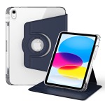 适用iPad Air5亚克力保护套10.2笔槽Pro11可拆卸旋转透明平板硬壳