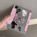 十字架KT猫适用iPadair平板保护套mini6Y折pro带笔槽10代可爱13寸