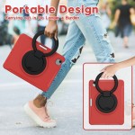 iPad Pro11 2024肤感TPU平板套手环手提旋转支架iPad Air13保护壳