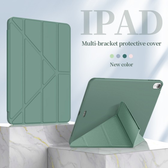 适用iPad2024保护套Air壳Pro110.9.7代苹果平板防摔软壳多折变形