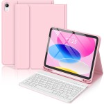 适用苹果A16平板电脑无线蓝牙键盘皮套ipadair11代蓝牙键盘保护套