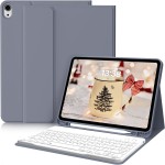 适用苹果A16平板电脑无线蓝牙键盘皮套ipadair11代蓝牙键盘保护套