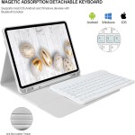 适用苹果A16平板电脑无线蓝牙键盘皮套ipadair11代蓝牙键盘保护套