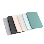 适用苹果ipad2024保护套可拆卸pro11磁吸5防弯mini6亚克力8带笔槽