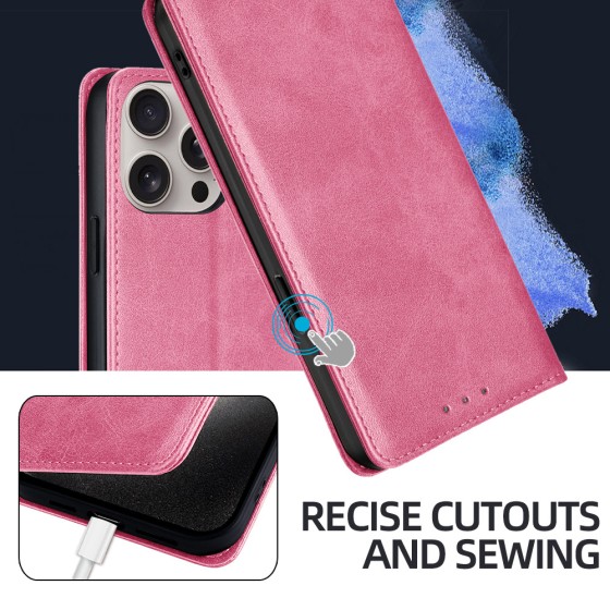 适用iphone17翻盖手机壳16e防摔插卡苹果18Pro手机皮套14现货批发