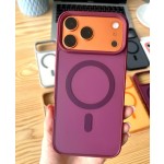 新款撞色肤感磁吸壳适用苹果13/14/15手机壳iPhone17防摔16PM爆款