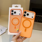 新款撞色肤感磁吸壳适用苹果13/14/15手机壳iPhone17防摔16PM爆款