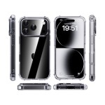 适用iphone17promax手机壳气囊防摔苹果17pro保护套透明新款17壳