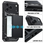 跨境iPhone18Pro手机壳 适用苹果17套啤滑盖插卡钱包防摔16保护套