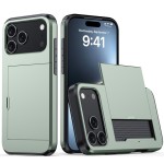 适用iphone17手机壳 苹果16滑盖插卡二合一防摔15Pro钱包保护套34