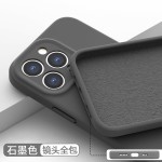适用苹果18液态防指纹硅胶手机壳iphone17promax全包凹槽13保护套