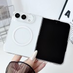 适用iPhone18ULTRA左右折叠磁吸手机壳苹果18FOLD透明冰雾防摔壳