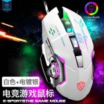 虚空战舰 X7有线宏义定游戏发光USB口6D游戏发光机械鼠标跨境
