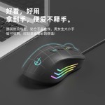 专业有线电竞鼠标剑圣一族G800游戏灯效鼠标支持来图来样静音微动