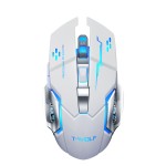 T-WOLF Q13无线游戏鼠标充电蓝牙发光机械滑鼠跨境热销