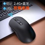 无线鼠标蓝牙双模可充电静音办公游戏电竞笔记本电脑轻量化鼠标