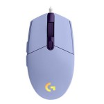 跨境热销 罗技G102二代有线游戏鼠标 8000DPI电竞吃鸡机械键RGB灯
