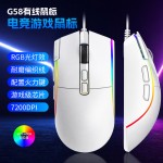 三模无线2.4G蓝牙电竞游戏鼠标G58 光电鼠标机甲风5键吃鸡打瓦lol