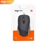 Aigo/爱国者Q822国民好物商务美工usb有线鼠标电脑学校单位酒店采