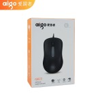 Aigo/爱国者Q822国民好物商务美工usb有线鼠标电脑学校单位酒店采