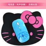 蓝牙双模无线鼠标静音女生可爱卡通可充电通用手机平板笔记本台式