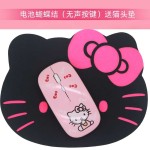 蓝牙双模无线鼠标静音女生可爱卡通可充电通用手机平板笔记本台式