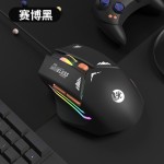 鼠标有线静音电竞cf吃鸡游戏家用办公机械台式电脑笔记本通用无