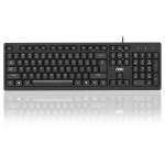 AOC KB161有线单键盘 USB笔记本台式电脑商务办公便携通用键盘