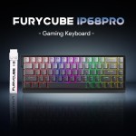FURYCUBE IP68S机械手感键盘电竞办公游戏个性飘带便携68配列键盘