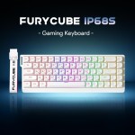 FURYCUBE IP68S机械手感键盘电竞办公游戏个性飘带便携68配列键盘