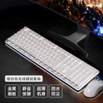 狼途LT600机械手感静音无线键盘笔记本办公防水礼品键盘鼠标套装