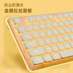 狼途LT600机械手感静音无线键盘笔记本办公防水礼品键盘鼠标套装