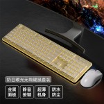 狼途LT600机械手感静音无线键盘笔记本办公防水礼品键盘鼠标套装