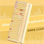 狼途LT600机械手感静音无线键盘笔记本办公防水礼品键盘鼠标套装