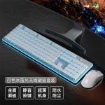 狼途LT600机械手感静音无线键盘笔记本办公防水礼品键盘鼠标套装