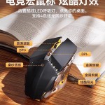 键盘鼠标套装有线耳机三件套台式机电脑键鼠电竞游戏专用机械外设
