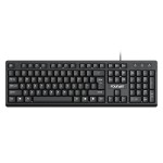 AOC KB161有线单键盘 USB笔记本台式电脑商务办公便携通用键盘
