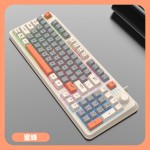 炫银狐K82有线游戏键盘机械手感电竞发光鼠标套装电脑办公家用USB