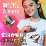 跨境高清儿童相机带屏口袋拍照录像记录仪便携儿童小复古迷你相机