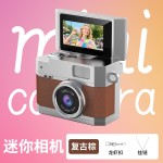 跨境高清儿童相机带屏口袋拍照录像记录仪便携儿童小复古迷你相机