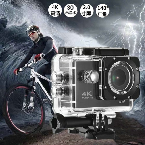 跨境D800运动相机4K高清户外骑行运动摄像机带wifi迷你相机记录仪